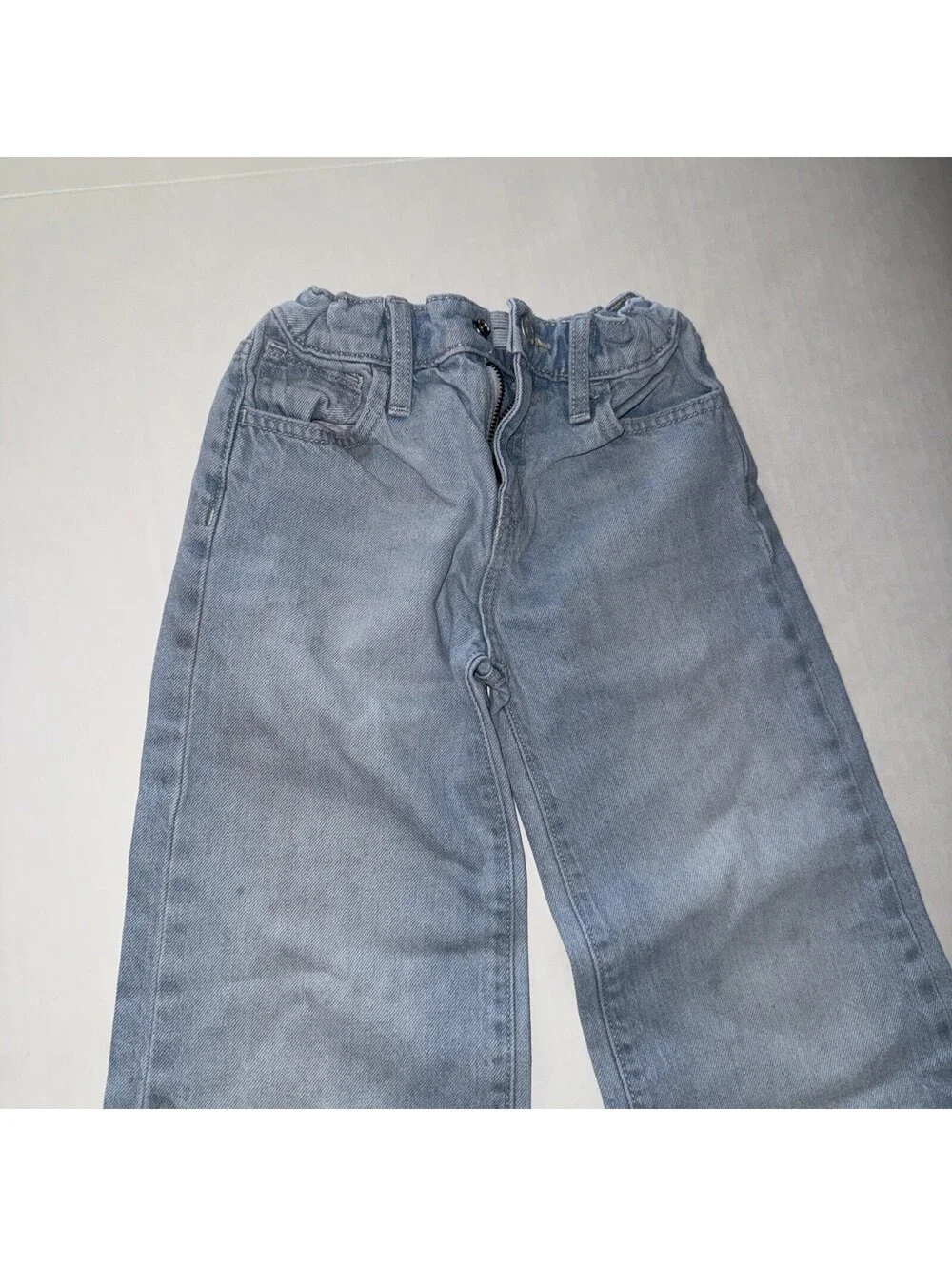 Old Navy High Rise Baggy Wide Leg Jeans Girls Size 7
